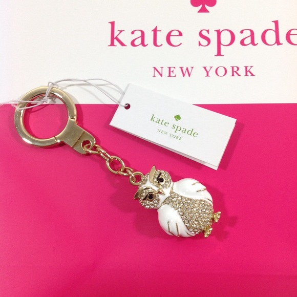 kate spade Accessories - Kate Spade Owl fob key chain hang charm